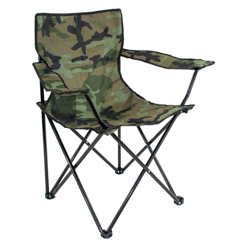Enero Camp Krzesło Turystyczne Składane 50x50x80cm Camuflage (56773156)