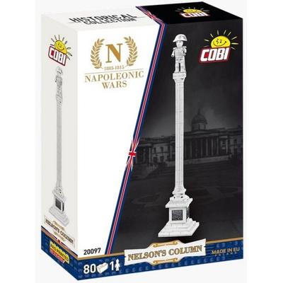 COBI Napoleonic Wars 20097 - Nelsons Column, Nelsonsäule, Bausatz, 80 Klemmbausteine +1Figur