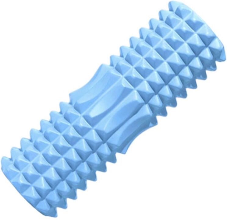 INF EVA-Schaumrolle Yoga-Säule – Hochfeste EVA+PVC Muskelmassage-Rolle, 33cm x 14cm x 14cm, Mehrere Farben, Sichere Blau