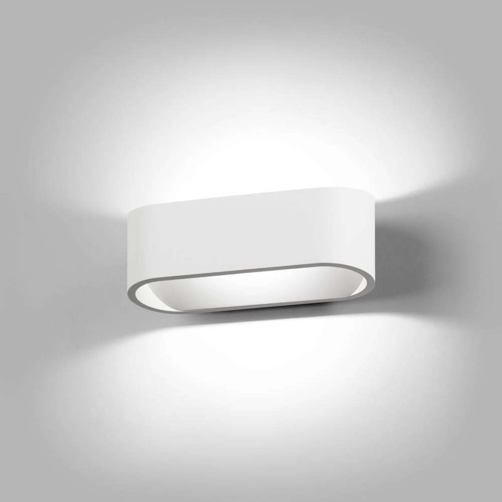 LIGHT-POINT Aura W1 wandlamp, wit, aluminium, LED