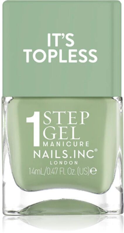 Nails Inc. It’s Topless gel nail polish with long-lasting effect shade Iris 14 ml