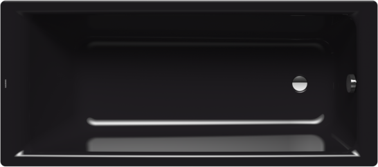 Kaldewei Puro Badewanne 258700010701 170x70cm, schwarz