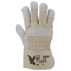 Asatex, Schutzhandschuhe, Handschuhe Adler-C Grösse 10,5 naturfarben PSA-Kategorie II (10, 5)