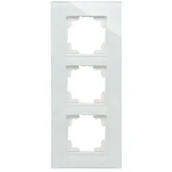 Kopp 405508017 Glas-Abdeckrahmen 3-fach Athenis mint