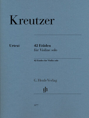 Henle Verlag Kreutzer 42 Etüden Violin