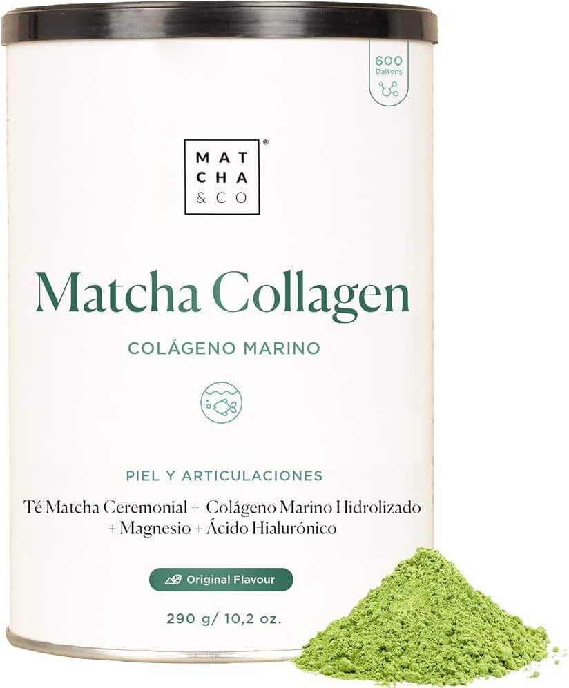 Matcha & CO Matcha Collagen Colágeno Marino Sabor Original 290g