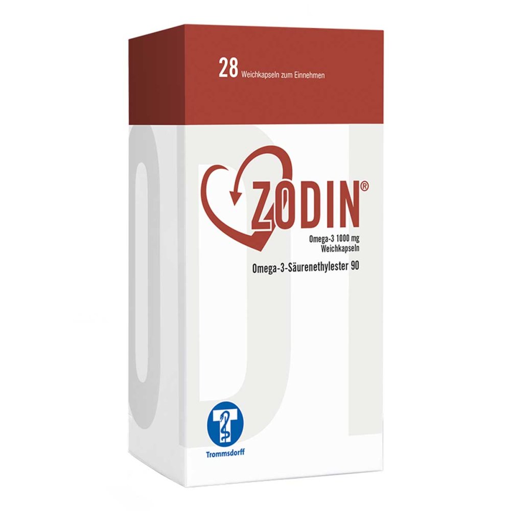 Trommsdorff GmbH & Co. KG Zodin Omega-3 1000 mg Weichkapseln 16329802