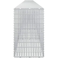 vidaXL, Steinkorb, Gabion mit 3,5 mm Draht und 5x2,5 cm Maschen 600x30x50 cm