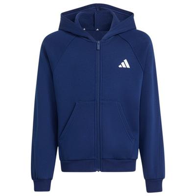 adidas - Kid's Seasonals Collegiate Typography Full Zip - Sweat- & Trainingsjacke Gr 116 blau