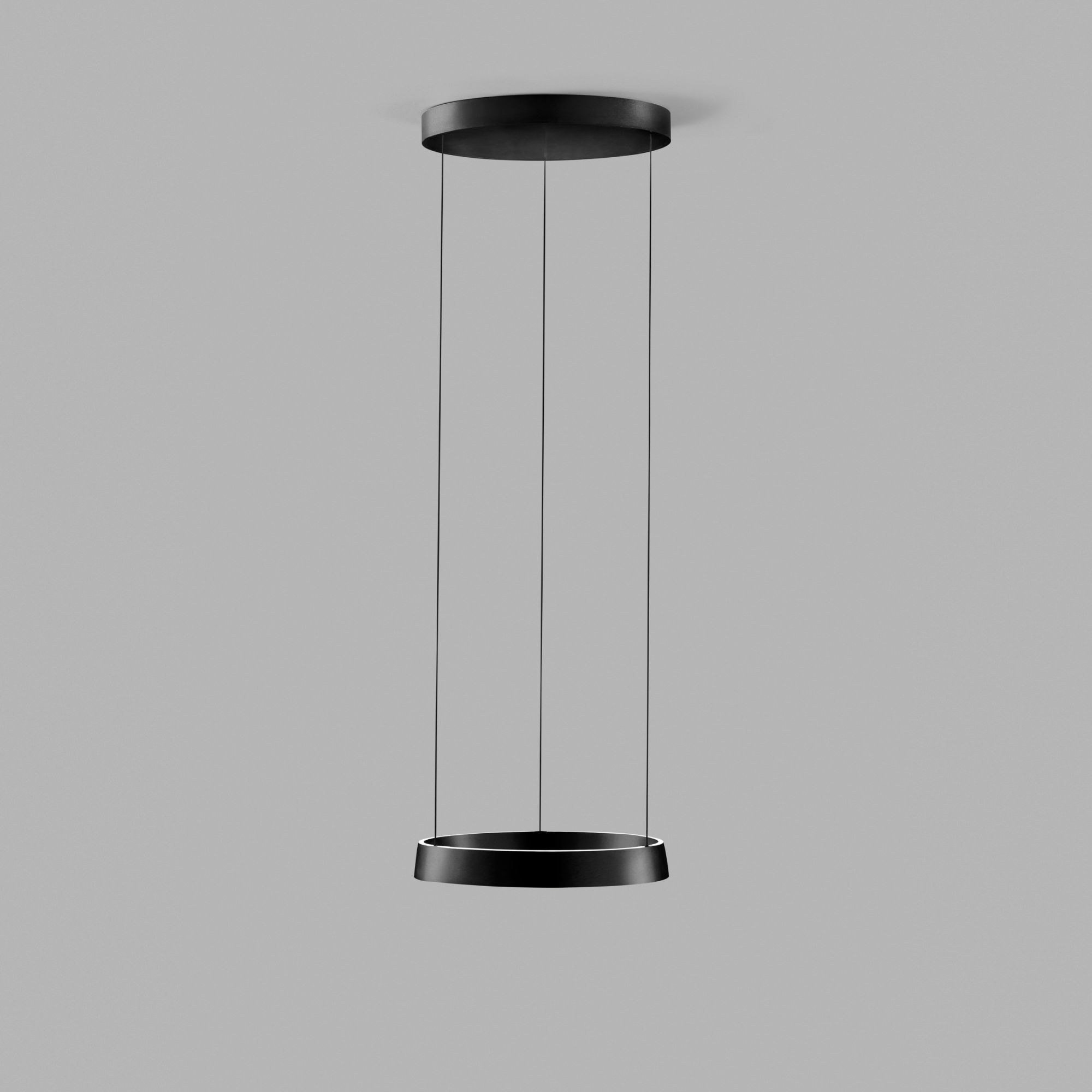 Light-Point LED-Pendelleuchte EDGE ROUND (mit Smart-Tune) 40cm schwarz 270530 5711389705305