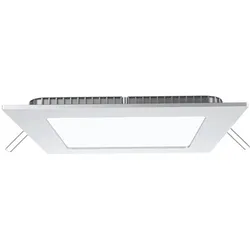 15 Watt LED Decken Einbau Leuchte Wohn Ess Zimmer Panel Beleuchtung warmweiß Alu Lampe V-Tac 4826
