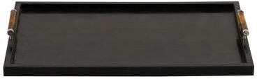 Elk Signature Elk Home Ebony Black Wood Composite 24 Inch Wide Tray
