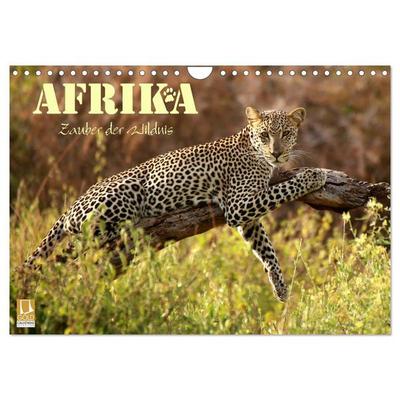 Afrika - Zauber der Wildnis (Wandkalender 2026 DIN A4 quer), CALVENDO Monatskalender