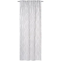 Schlaufenschal ALESSIA silber (BH 140x245 cm) - silber - BH 140x245 cm