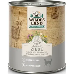 Wildes Land Sparpaket 12 x 800g Ziege mit Kürbis
