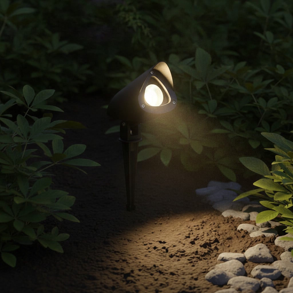 Lyora Prikspot Inside zwart vloerlamp met warm wit licht