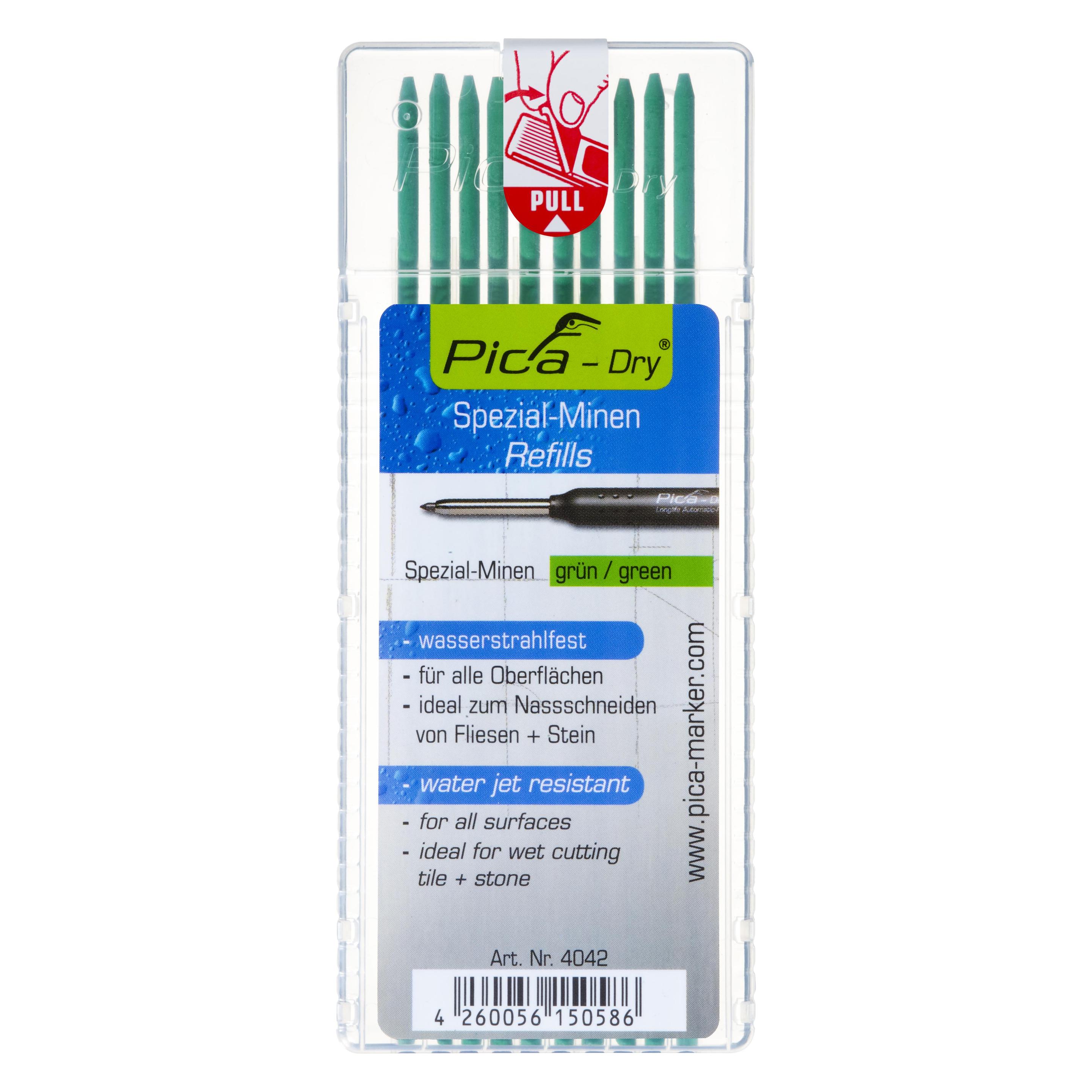 Pica Ersatzminen DRY grün (10 Stk., 2.80 mm) (2179547)