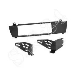 ACV 1-DIN Radioblende BMW X3(E83) OEM Gerät mit Display schwarz 281023-08 (Me...