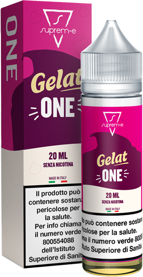 Suprem-e Gelatone Liquido Shot Mix 20ml Gelato Panna Amarena