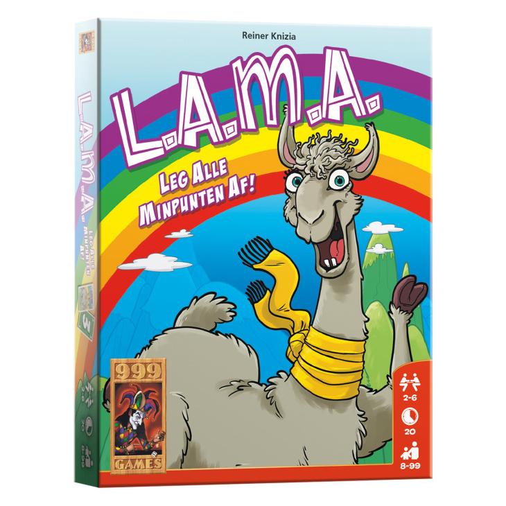 999Games Lama Kaartspel (Multilingual, 2 - 6 Spieler) (999-LAM01)