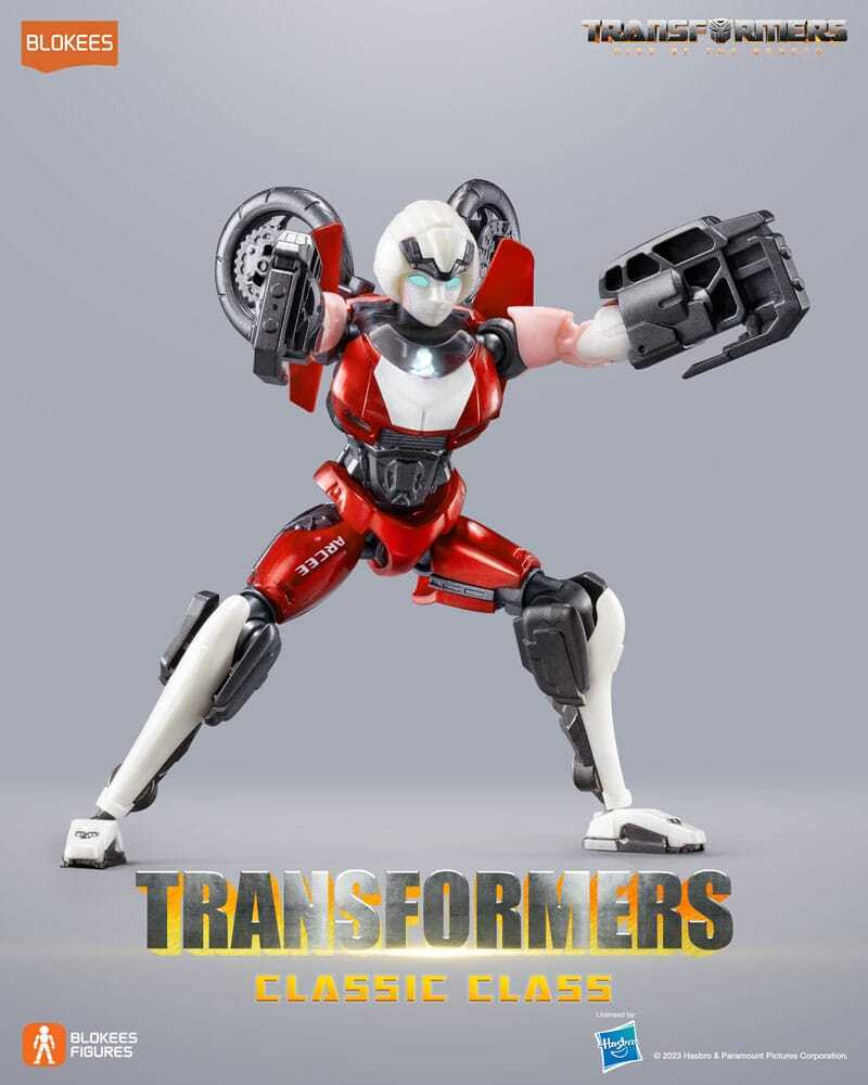 Blokees Transformers Classic Class 07 Arcee Plastic Model