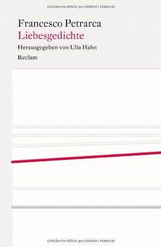 Francesco Petrarca - Liebesgedichte: Italienisch/Deutsch - Preis vom 10.10.2026 11:48:34 h