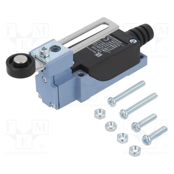 Spamel Endschalter 1NO 1R Metall/Kunststoff verstellbarer Hebel mit Rolle (LK108) (LK108)