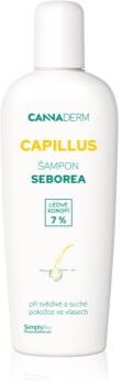 Cannaderm Capillus Seborea Shampoo champô de ervas para couro cabeludo irritado 150 ml. Capillus Seborea Shampoo