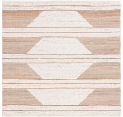 SAFAVIEH Handmade Natural Fiber Rabab Boho Rustic Farmhouse Jute Rug