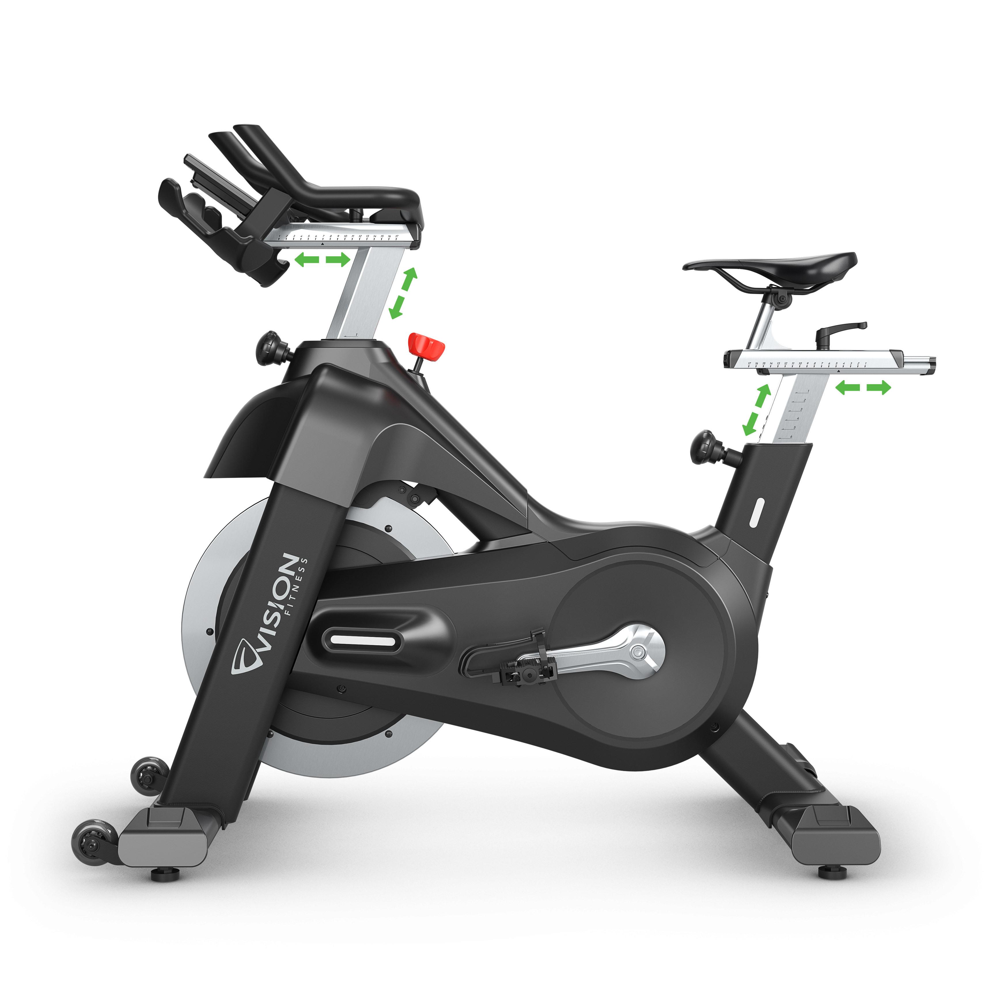 Vision Fitness IC700 Indoor Cycle inkl. GTC Konsole