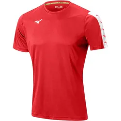 Mizuno, Unisex, Sportshirt, Nara Tee (S), Rot
