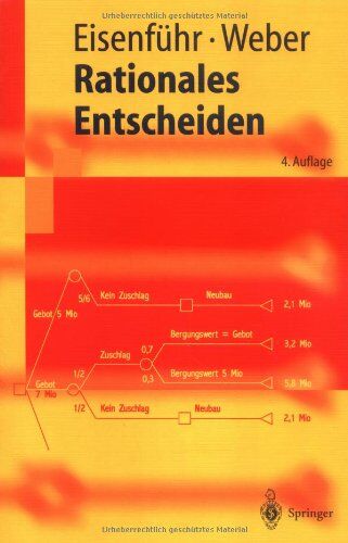 Franz Eisenführ - Rationales Entscheiden. - Preis vom 09.10.2026 07:28:09 h
