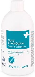 Wells Soro Fisiológico com Adaptador 500 ml