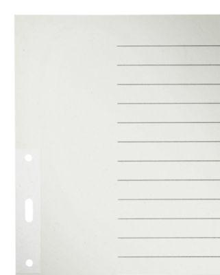 LEITZ® Papier-Register, DIN A4, blanko (20 Blätter), Nr. 1220