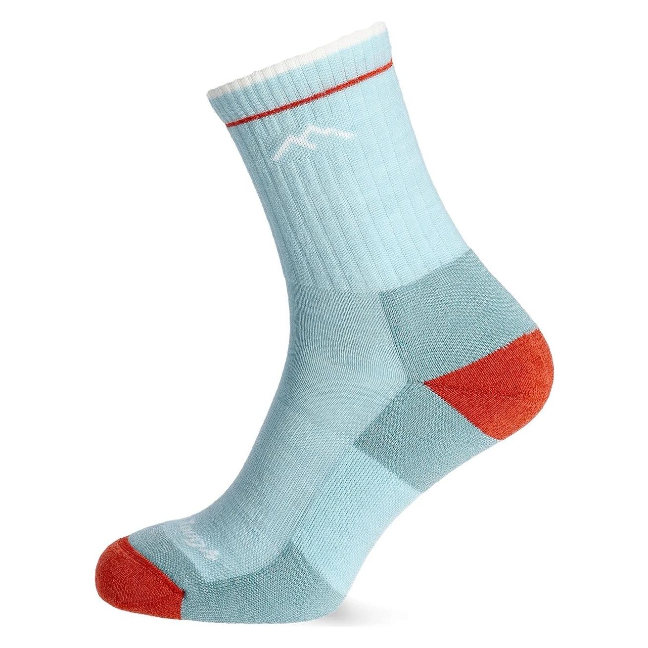 No Name Skarpety merino damskie Darn Tough Hiker Micro Crew Midweight with Cushion - glacier rozmiar: l (41 - 42) (702313)