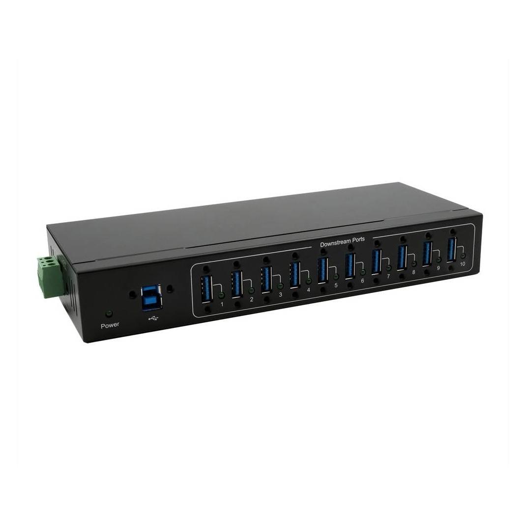 Exsys USB Schlüssel + Abdeckungsklappen weiss (USB-B, 10 Ports) (EX-1112-W)