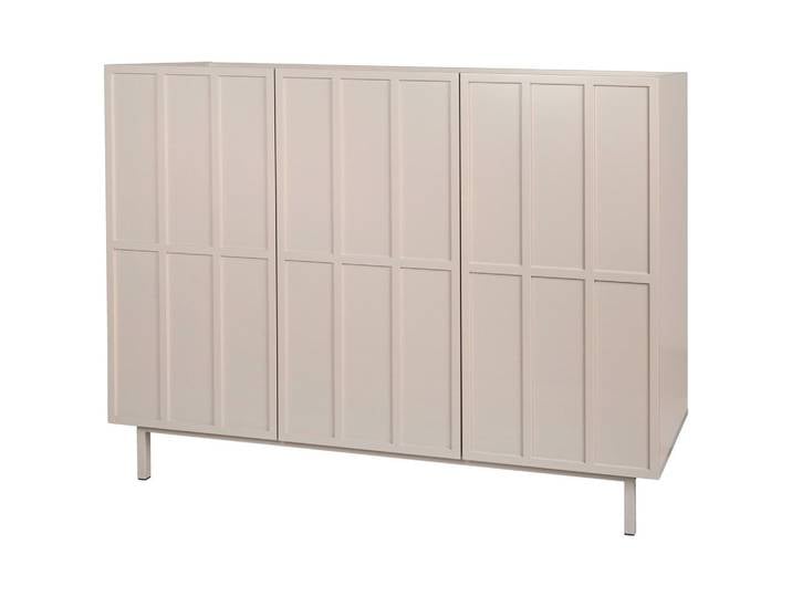 Livetastic Sideboard Velin, Beige, Kaschmir, Metall, 2 Fächer, 120x89x40 cm, Bsci, Wohnzimmer, Kommoden & Sideboards, Sideboards
