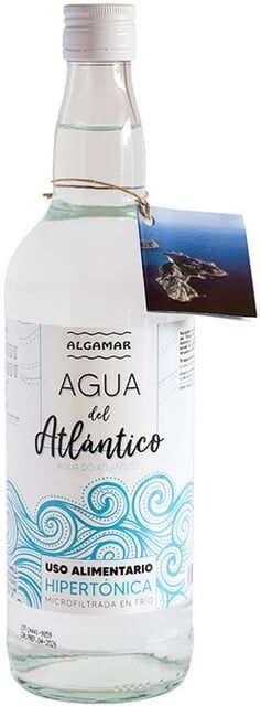 Algamar Água do Oceano Atlântico 1 L