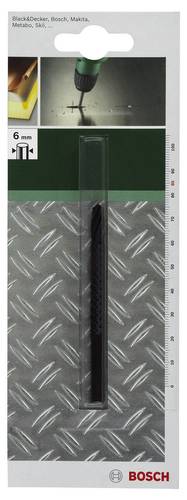 Bosch Accessories 2609255304 HSS Metall-Fräsbohrer 6mm Gesamtlänge 85mm Zylinderschaft 1St.