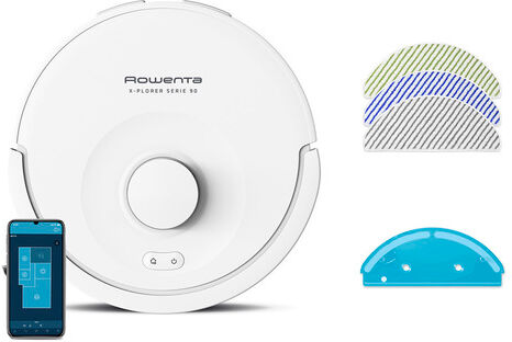 Rowenta X-Plorer Robot, Modello Animal & Allergy, RR8777WH
