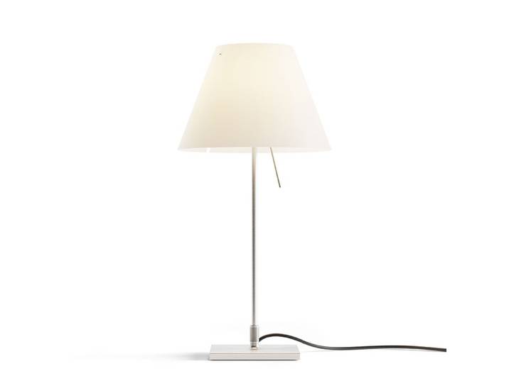 LUCEPLAN lampe de table COSTANZINA D13pi (Blanc - aluminium / polycarbonate)