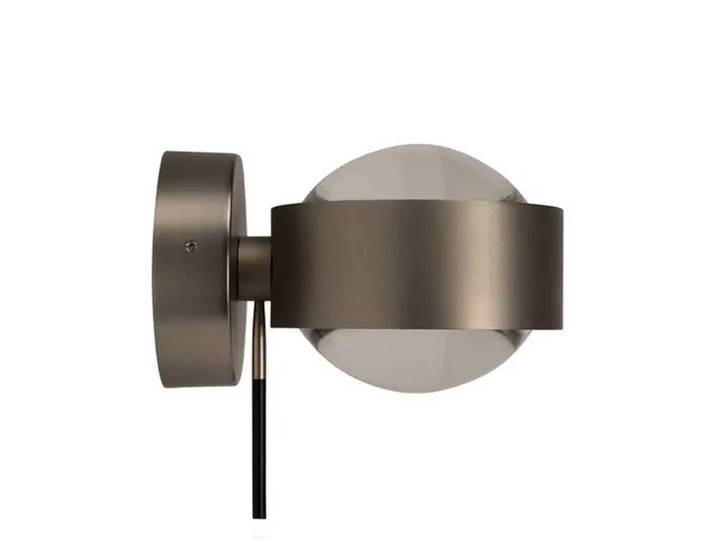 Top Light Wandleuchte Puk, dimmbar, chrom / silber, für Flurbereich, Metall, Modern