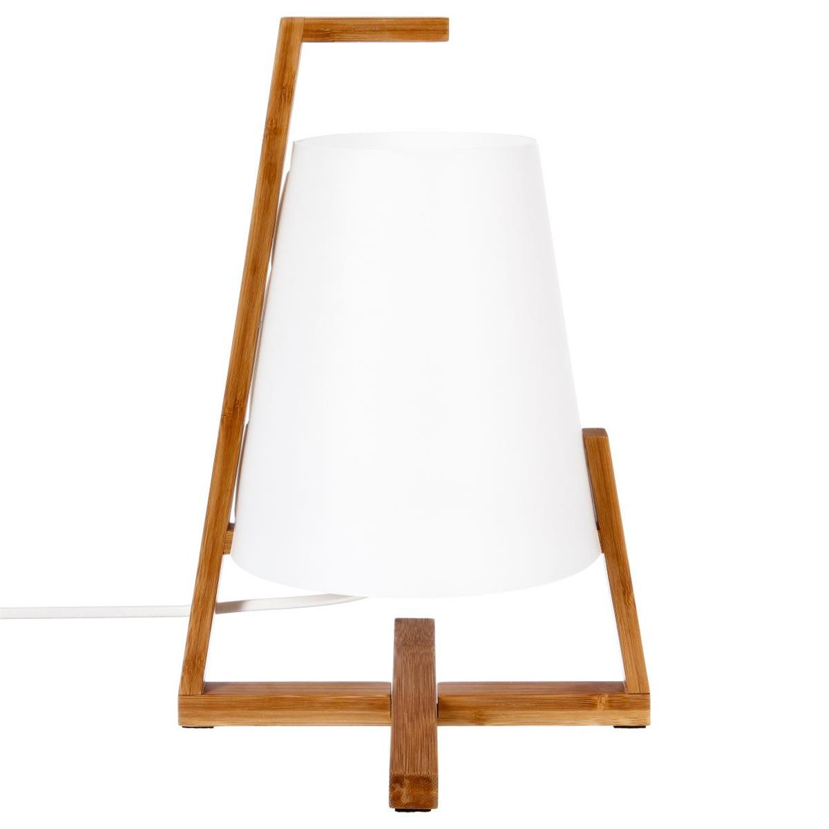 Atmosphera Bamboe nachtlampje Gong, 32 cm
