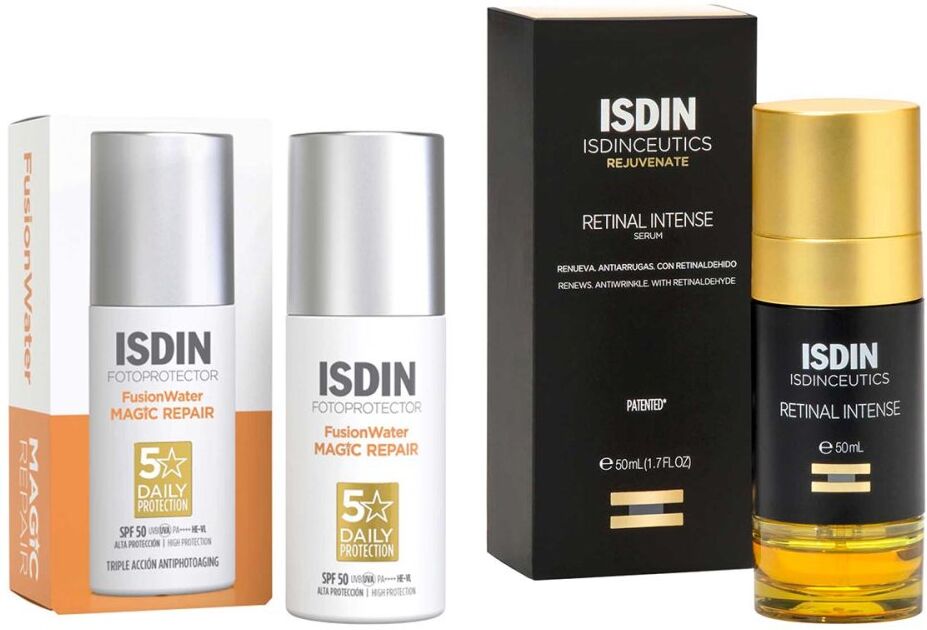 ISDIN Anti-Falten Duo Retinal Serum + Anti-Aging Sonnencreme