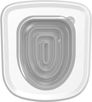 Inspire Curations EasyStep Cat Toilet Training System grey Combination