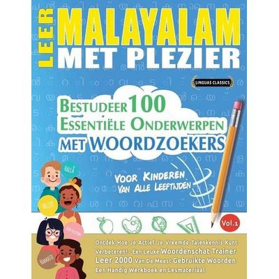 LEER MALAYALAM MET PLEZIER - VOOR KINDEREN, Taschenbuch von Best Activity Books, Linguas Classics