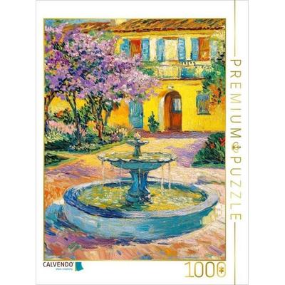 CALVENDO Puzzle Brunnen im Hof | 1000 Teile Lege-Größe 64x48cm Foto-Puzzle für glückliche Stunden, Sonstige von , Calvendo Puzzle