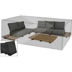 OUTFLEXX Premium Abdeckhaube für Lounge, z.B. 20304, 279x359x60cm, wasserbeständig, schwarz