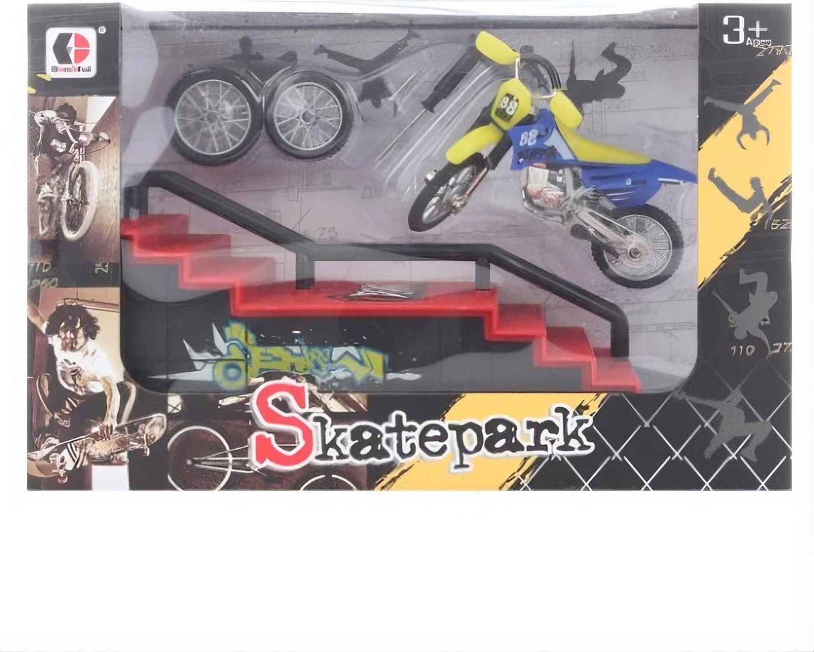 PADU Skatepark met motorfietsen
