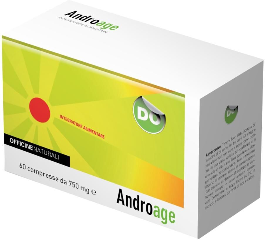 OFFICINE NATURALI Srl ANDROAGE 60 Cpr 750mg